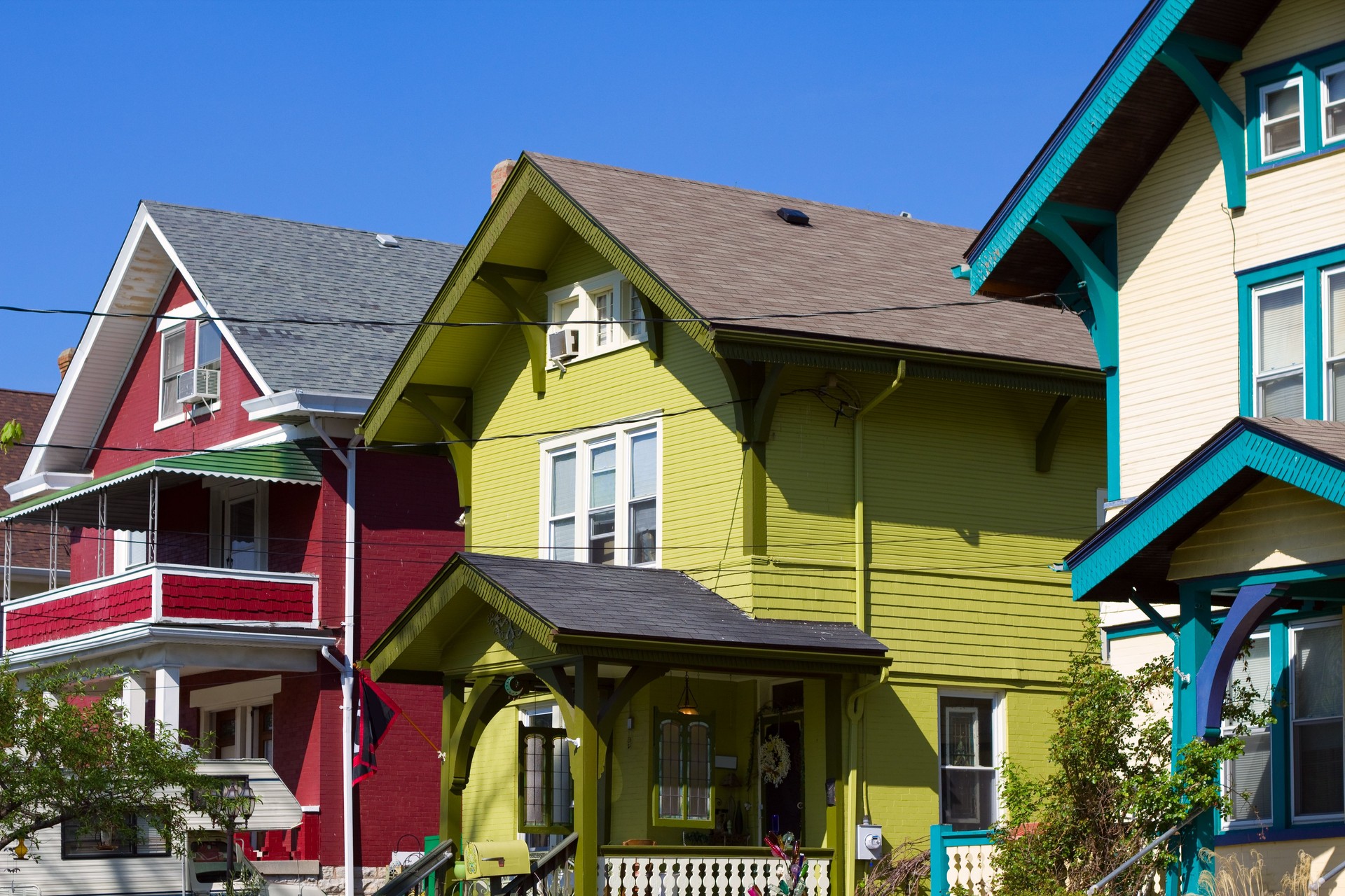 Colorful houses